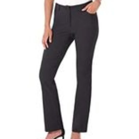 NWT REKUCCI WOMEN'S ICONIC STRETCH 5 POCKET STRAIGHT LEG PANT W/ZIPPER  INDIGO - Picture 2 of 3